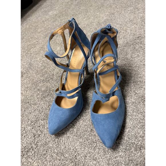 LC Lauren Conrad Shoes - Blue heels (9) Lauren Conrad